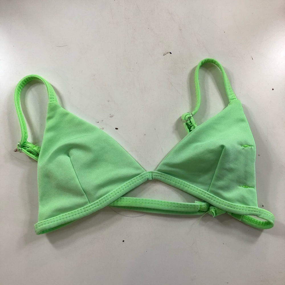 Green bikini top